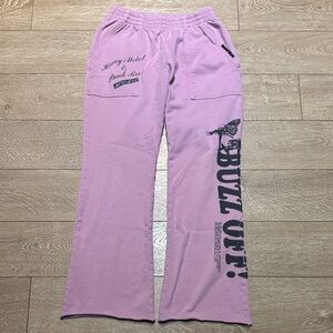 Daydreamer Buzz Off! Sweatpants with Black Side Graphic